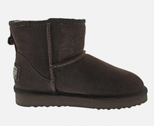 Lade das Bild in den Galerie-Viewer, OB58541 Mokka OOG Mini Damen Leder Boots EU
