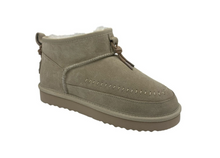 Lade das Bild in den Galerie-Viewer, OB5110 Beige OOG Damen Leder Boots mit Teddyfell EU
