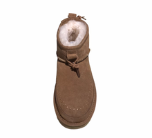 Lade das Bild in den Galerie-Viewer, OB5110 Camel OOG Damen Leder Boots mit Teddyfell EU

