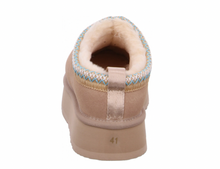 Lade das Bild in den Galerie-Viewer, OBTC26 Beige OOG Cozy Hausschuhe aus Echten Leder mit Plateausohle EU
