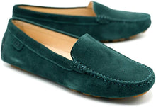 Lade das Bild in den Galerie-Viewer, OOG Damen Klassisch Wildleder Krawatte Penny Loafers Gemütlich Handgefertigt Damen Mokassins Slippers
