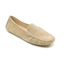 Lade das Bild in den Galerie-Viewer, OOG Damen Klassisch Wildleder Krawatte Penny Loafers Gemütlich Handgefertigt Damen Mokassins Slippers
