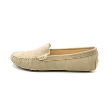 Lade das Bild in den Galerie-Viewer, OOG Damen Klassisch Wildleder Krawatte Penny Loafers Gemütlich Handgefertigt Damen Mokassins Slippers
