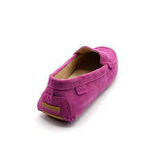 Lade das Bild in den Galerie-Viewer, OOG Damen Klassisch Wildleder Krawatte Penny Loafers Gemütlich Handgefertigt Damen Mokassins Slippers
