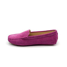 Lade das Bild in den Galerie-Viewer, OOG Damen Klassisch Wildleder Krawatte Penny Loafers Gemütlich Handgefertigt Damen Mokassins Slippers
