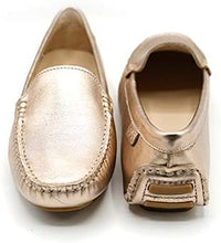 Lade das Bild in den Galerie-Viewer, OOG Damen Klassisch Wildleder Krawatte Penny Loafers Gemütlich Handgefertigt Damen Mokassins Slippers
